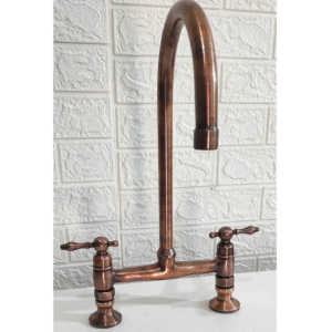 Moroccan Copper Bridge Faucet Kitchen Faucets