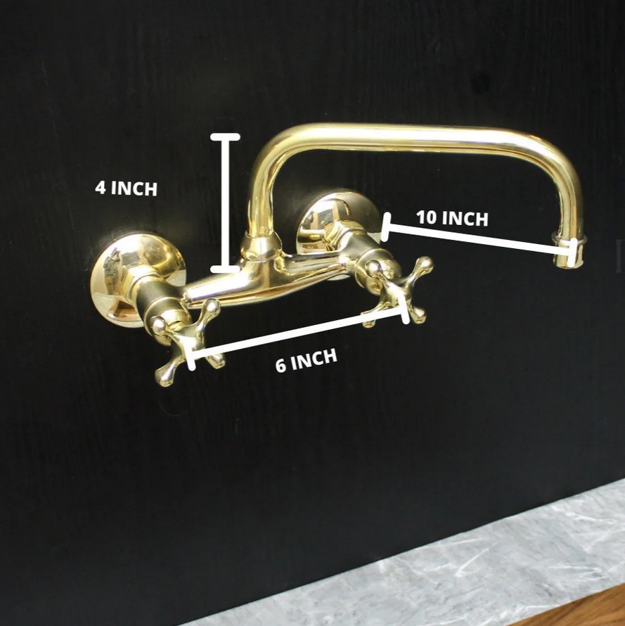 Curved Wall Mount Faucet - Image 2