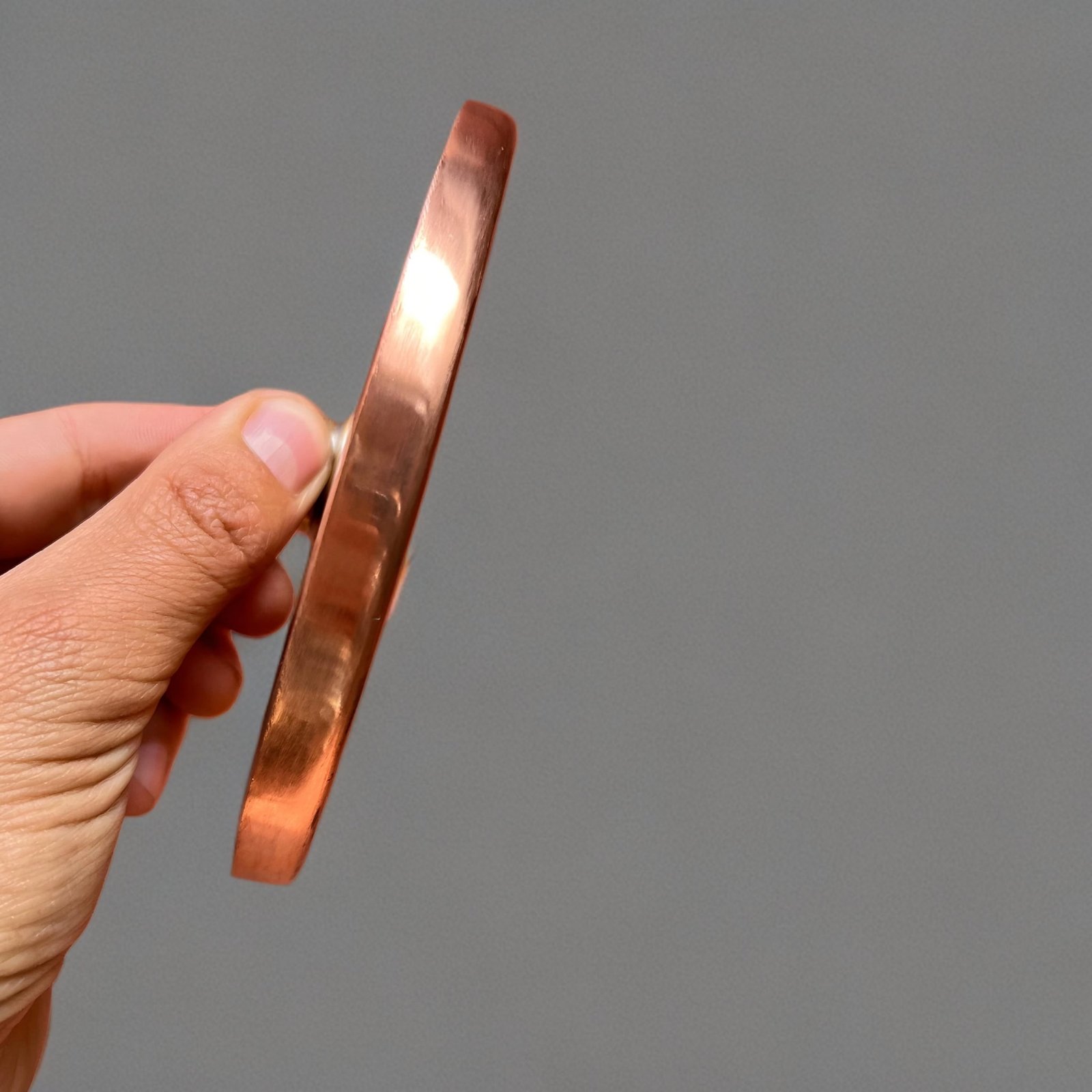 Raw Copper Shower Head, Antique Copper shower head - Image 2