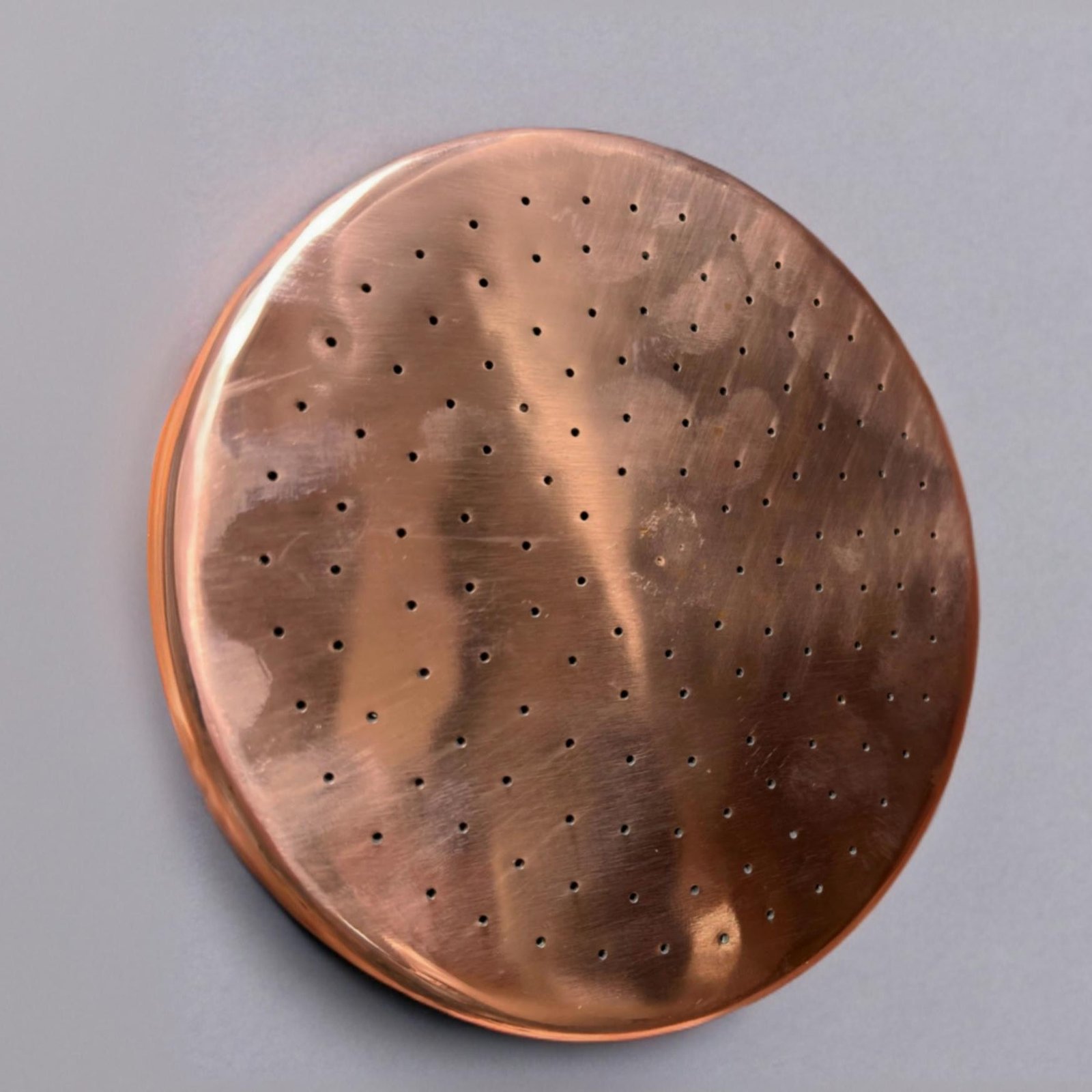 Raw Copper Shower Head, Antique Copper shower head - Image 4