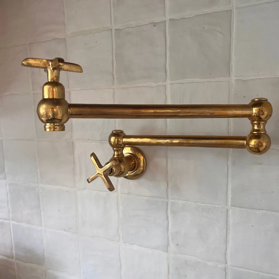 Unlacquered Brass Pot Filler - Image 3