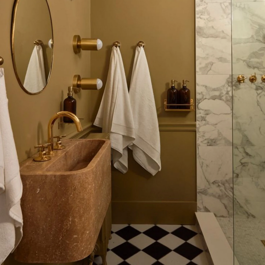 Unlacquered Brass Vanity Faucet - Image 2